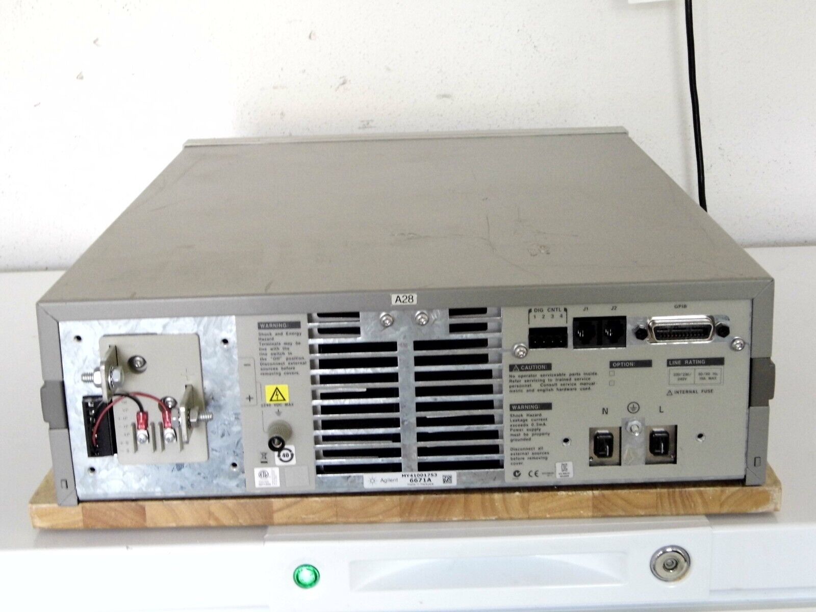 HP Agilent 6671A System DC Power Supply 8V / 220A (13 in stock)