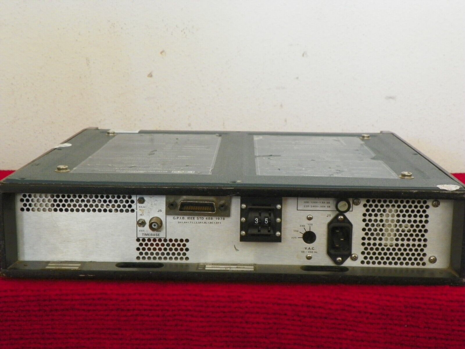 EIP 548A microwave frequency counter 10hz-26.5Ghz w/opt 05,06,08 NIST cal'ed