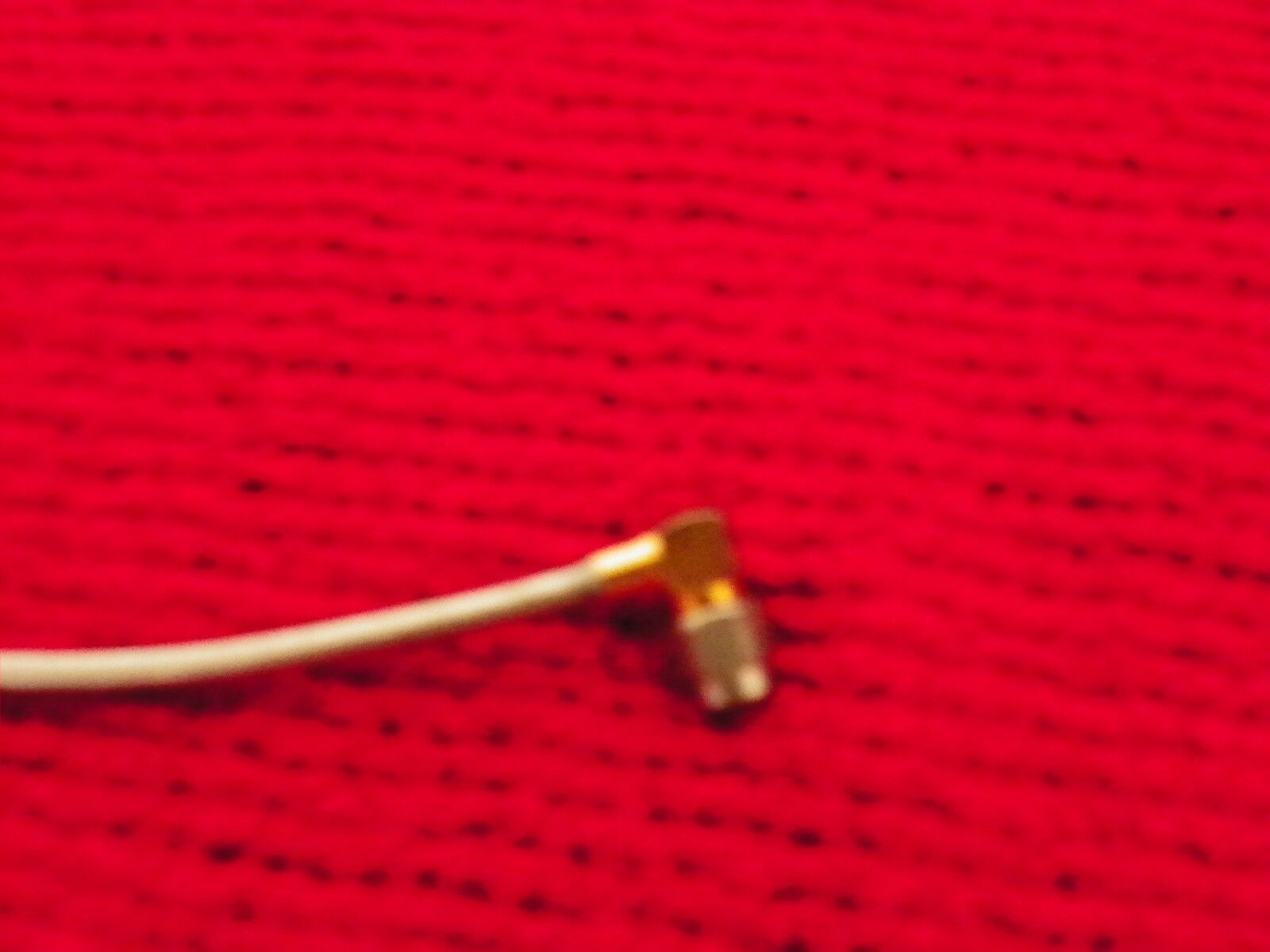 3.5mm  RF Tensolite 601 or Belden-N 20Ghz Cable 17 inch Right Angle SMA to  SMA 