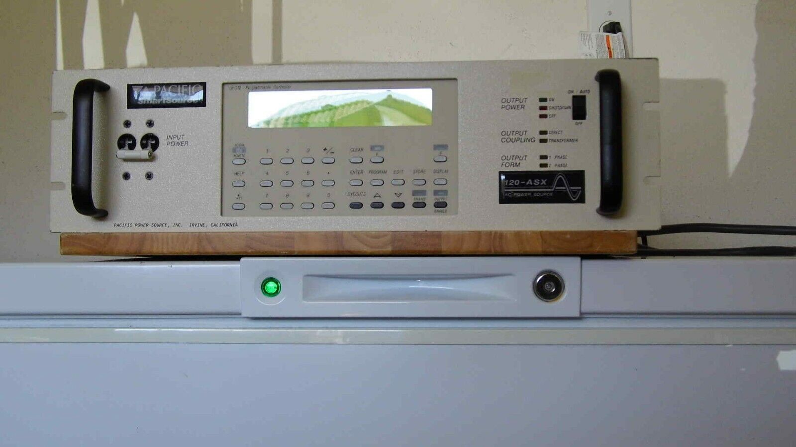 Pacific Power 120ASX-UPC12 2KVA 15-1200Hz 1 phase AC Power Source 