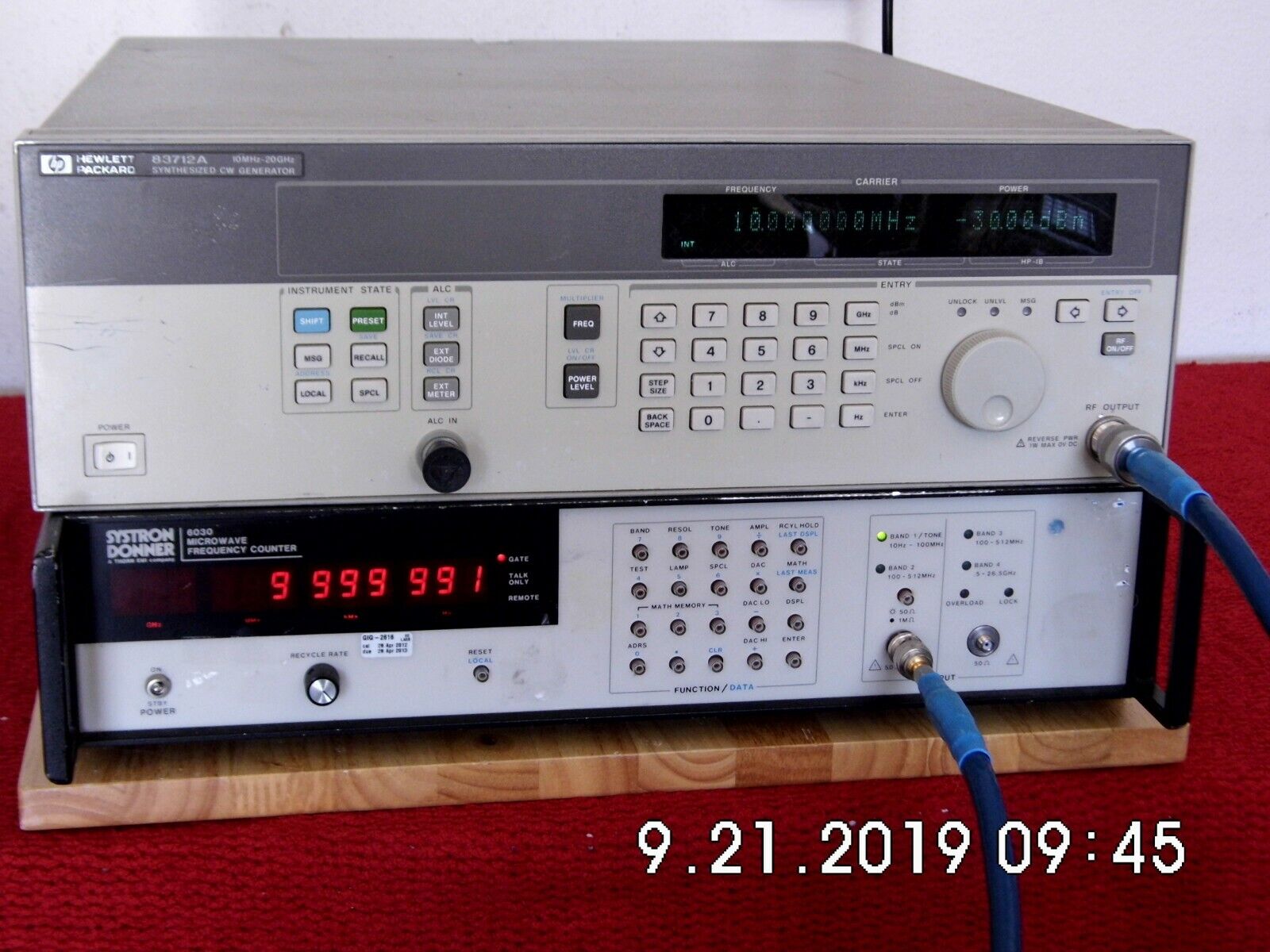 Systron Donner 6030 microwave frequency counter 10hz-26.5Ghz 