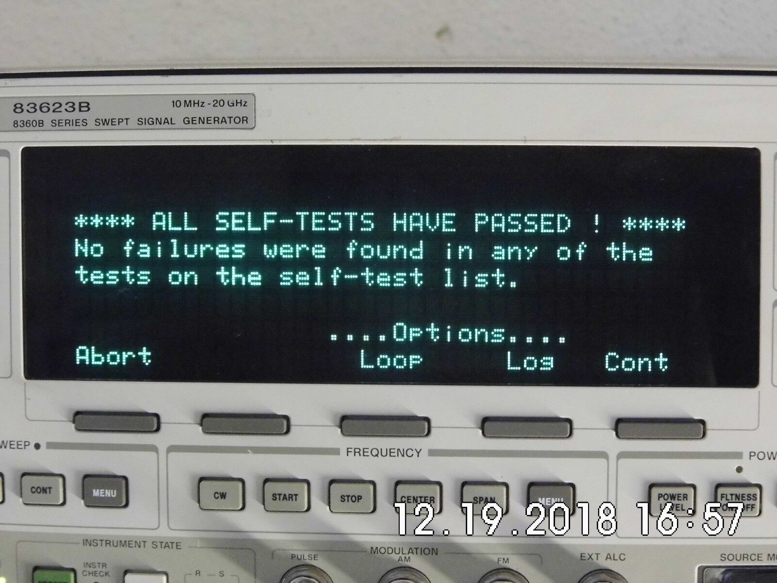 Agilent HP 83623B w/001/008 High Power Synthesized Sweeper (3 In Stock)