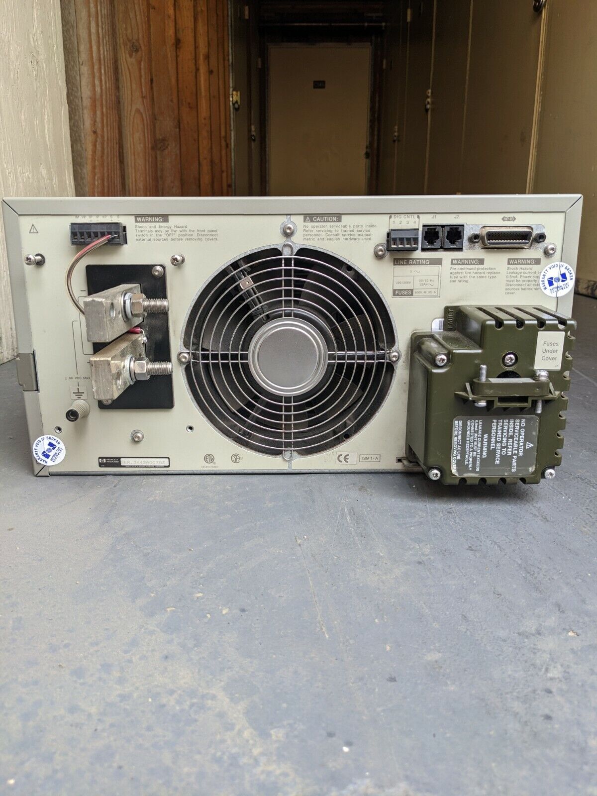 Agilent 6683A 5000 Watt System Power Supply, 32V, 160A, Vin 208Vac 3 phase