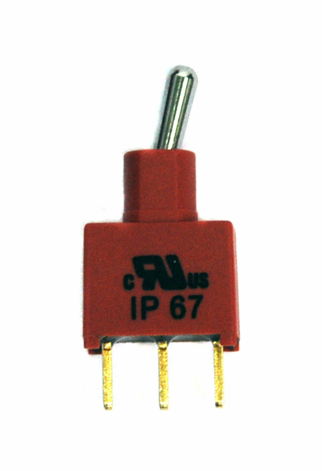 1 lot of 25pc Miniature Toggle Switch  IP67 On/On 3P 5A120V UL 1AS1T2B4M2CES