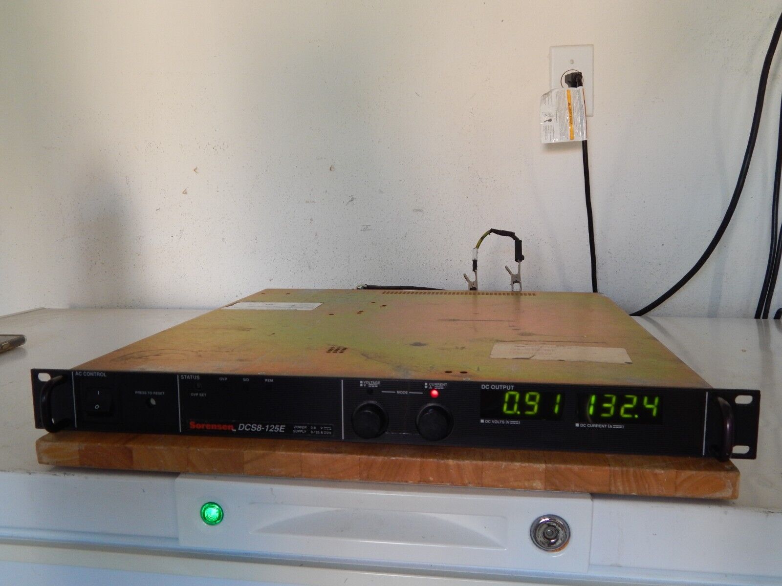 Sorensen DCS8-125E M9C (GPIB) DC Power Supply 8V @ 125A cover stain (3 in stock)