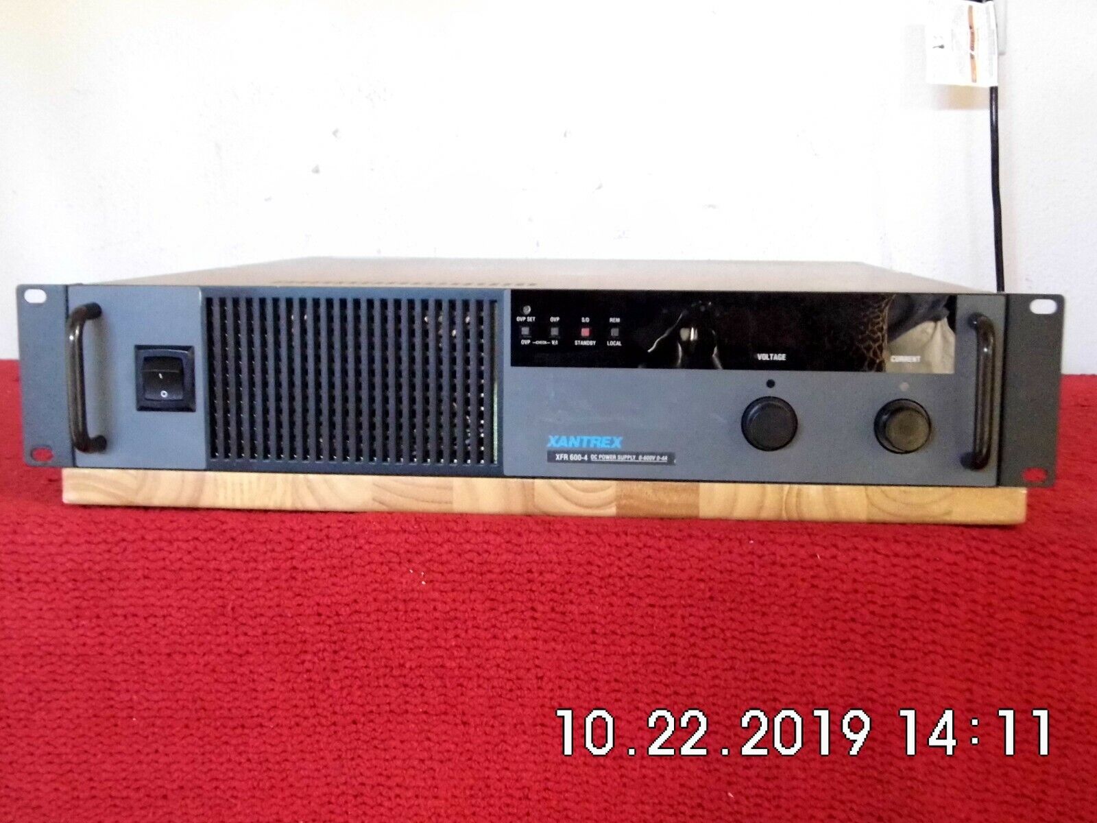 Xantrex XFR600-4 GPIB Variable DC Power Supply   0-600V 0-4A warranty