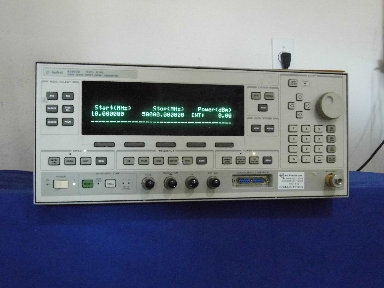 Agilent 83650B /001/008 synthesized generator, 30 day warranty, (2 in stock)