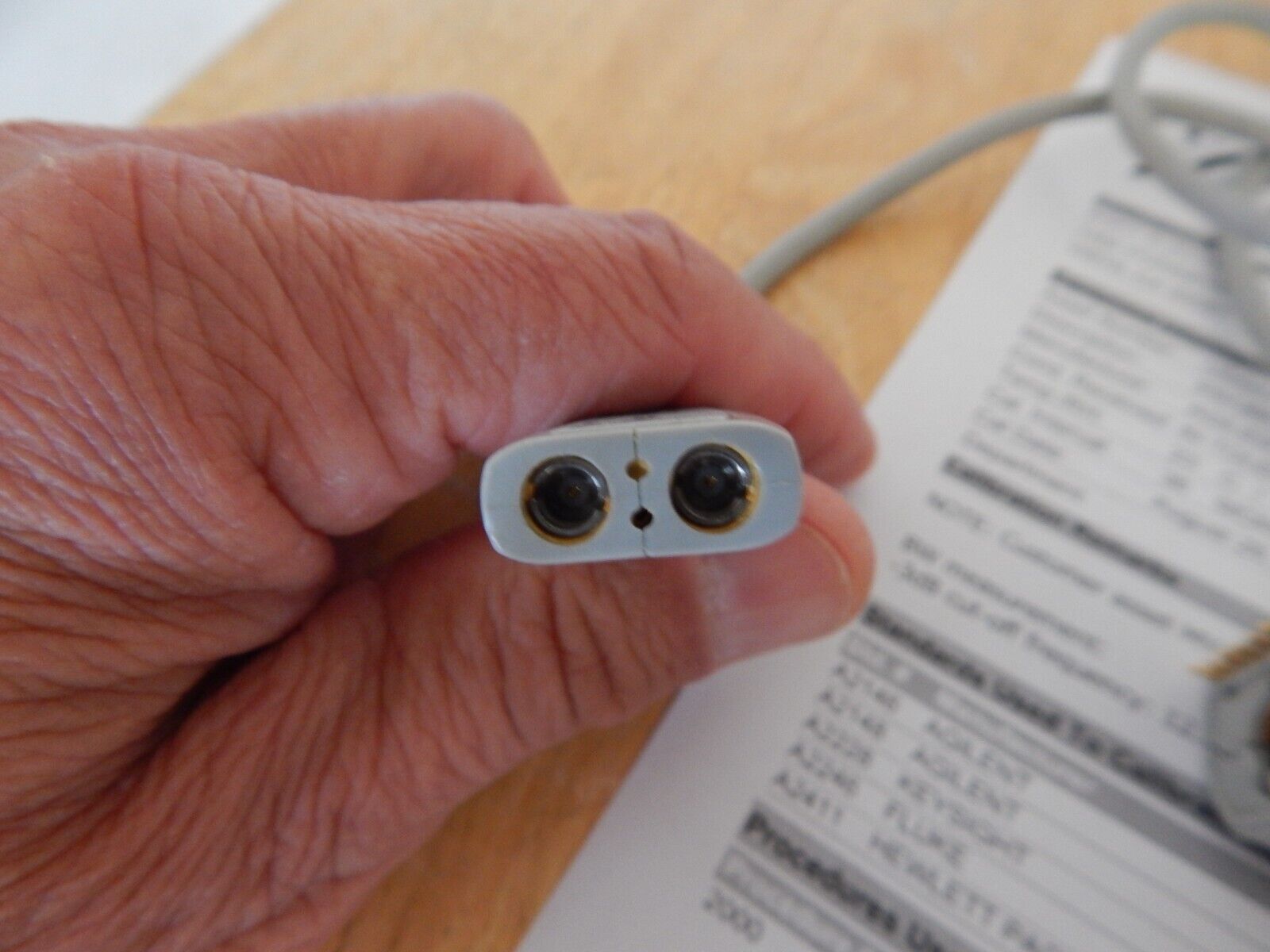 Agilent 1169A Oscilloscope 12 GHz InfiniiMax Probe, NIST calibration US44005368
