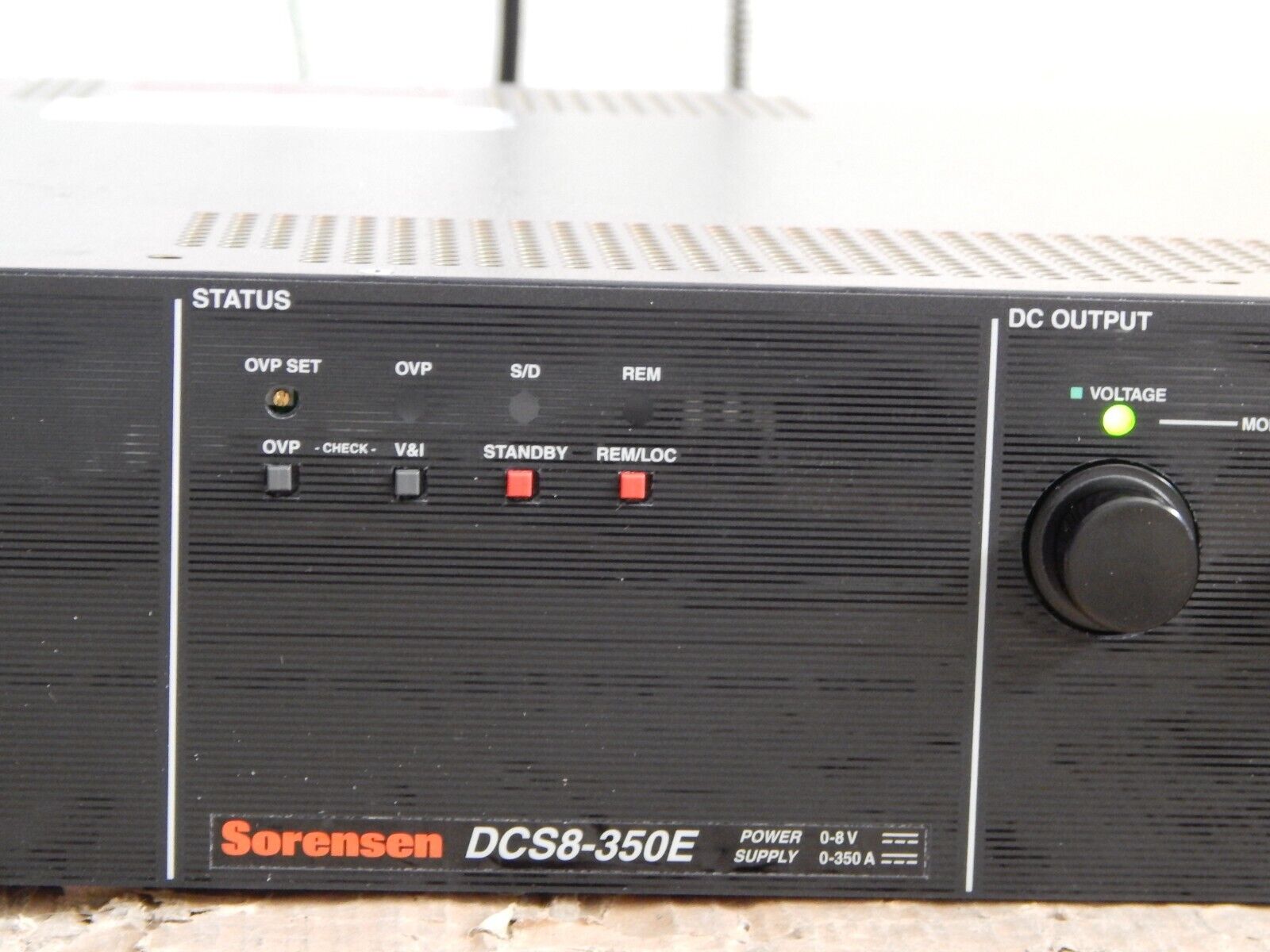 Sorensen DCS8-350E M131 Ethernet Power Supply Mint!!