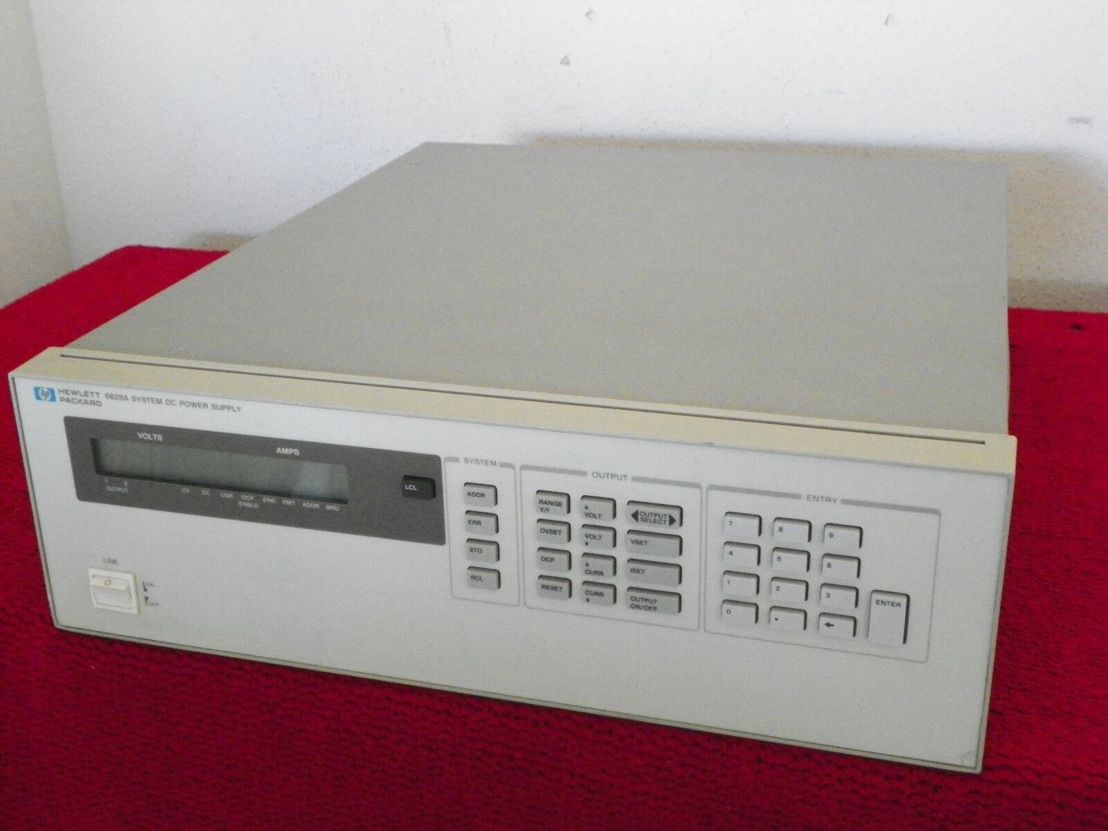 Agilent HP 6628A Dual Precision  Power Supply, 50W, NIST cal w/DATA (12 in stock