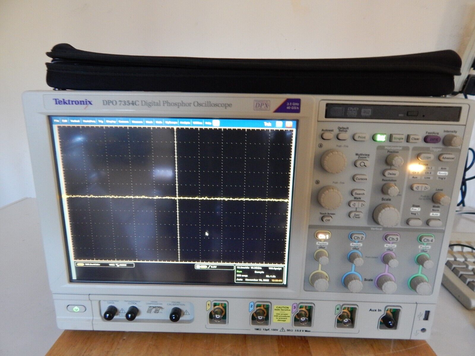 Tektronix DPO7354C 4 Channel 3.5GHz Phosphor Oscilloscope,NIST cal'd