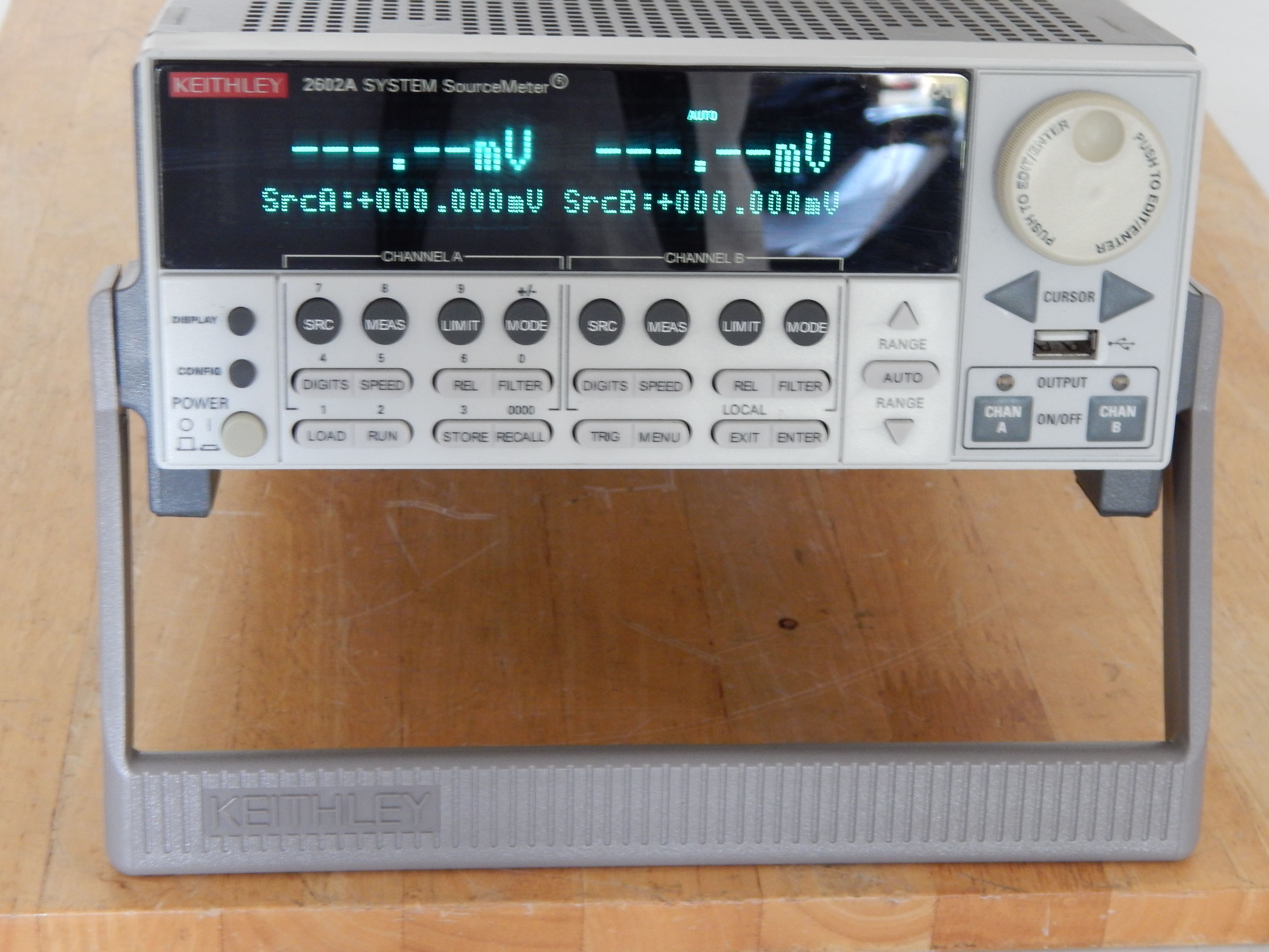 Keithley 2602A SYSTEM SourceMeter 2 Channel SMU Source Measure – Test ...