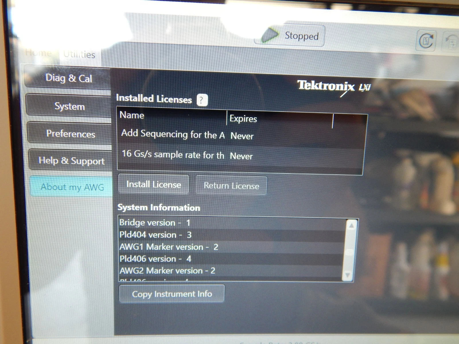 Tektronix AWG70002B w/16GS/s & SEQ and NIST cal w/data