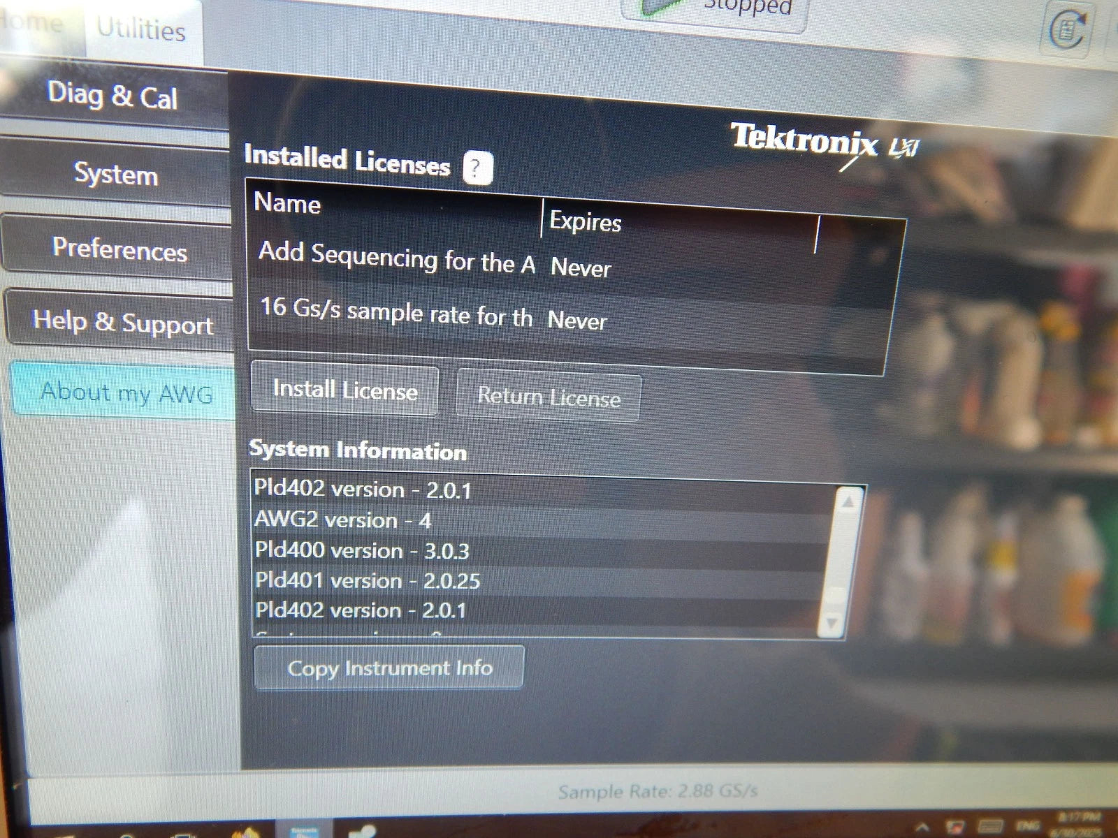 Tektronix AWG70002B w/16GS/s & SEQ and NIST cal w/data