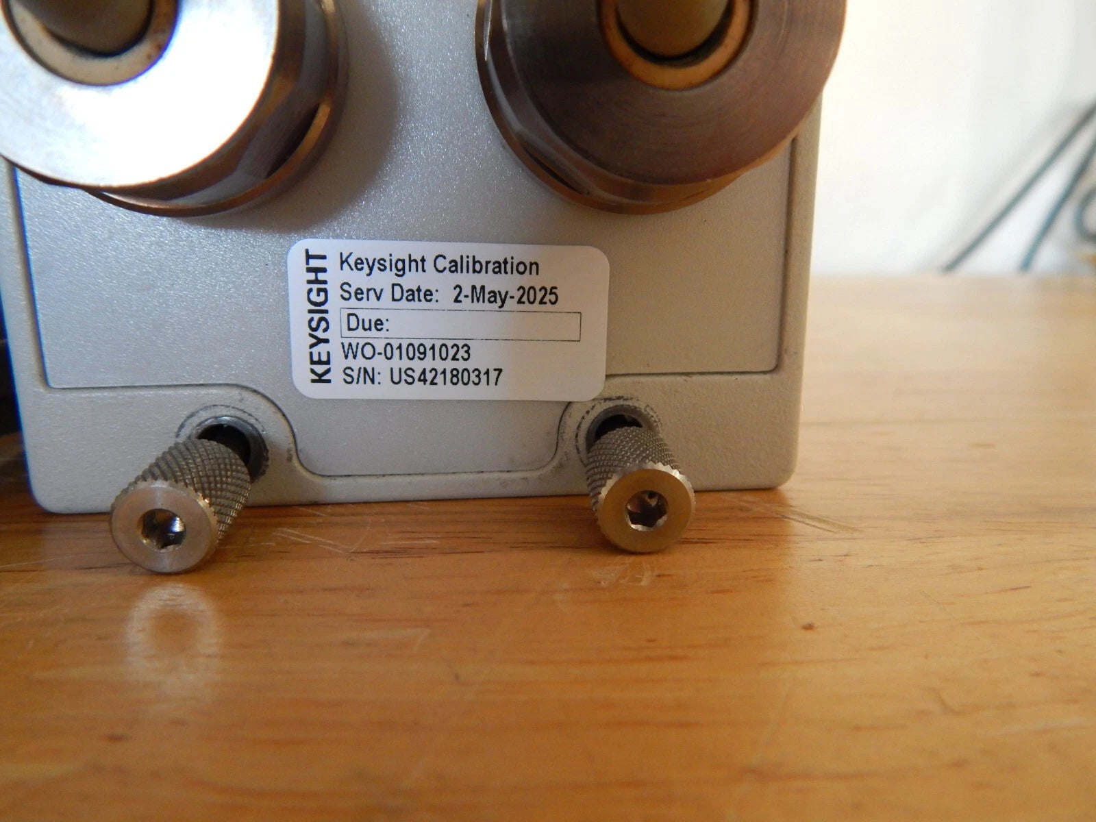 Agilent 86118A 70 GHz dual remote sampling head / module, Opt CFG001, NIST (2)