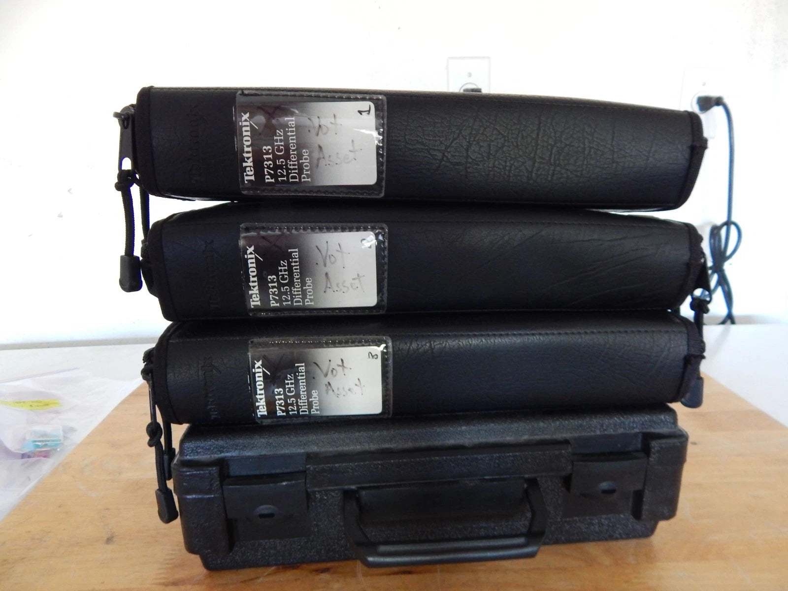 Tektronix Differential Probe Cases, set of 4