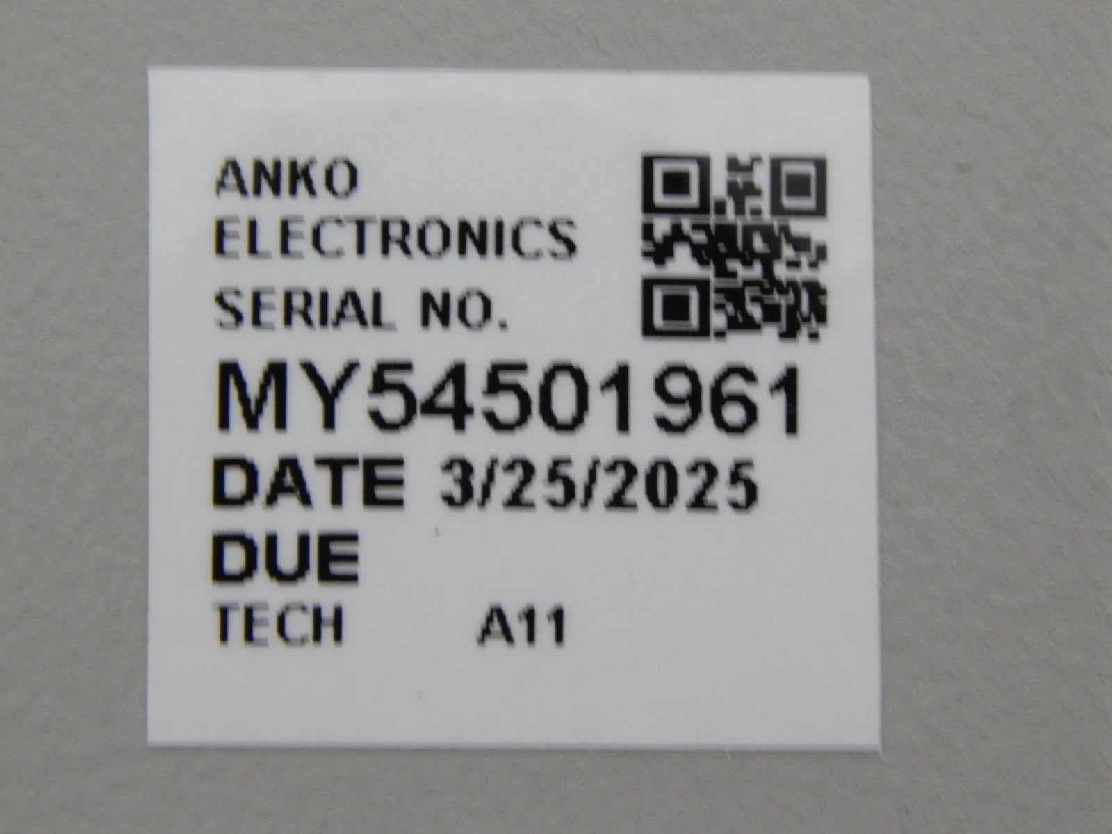 Keysight 34465A, 6½ Digit, Truevolt DMM, NIST cal