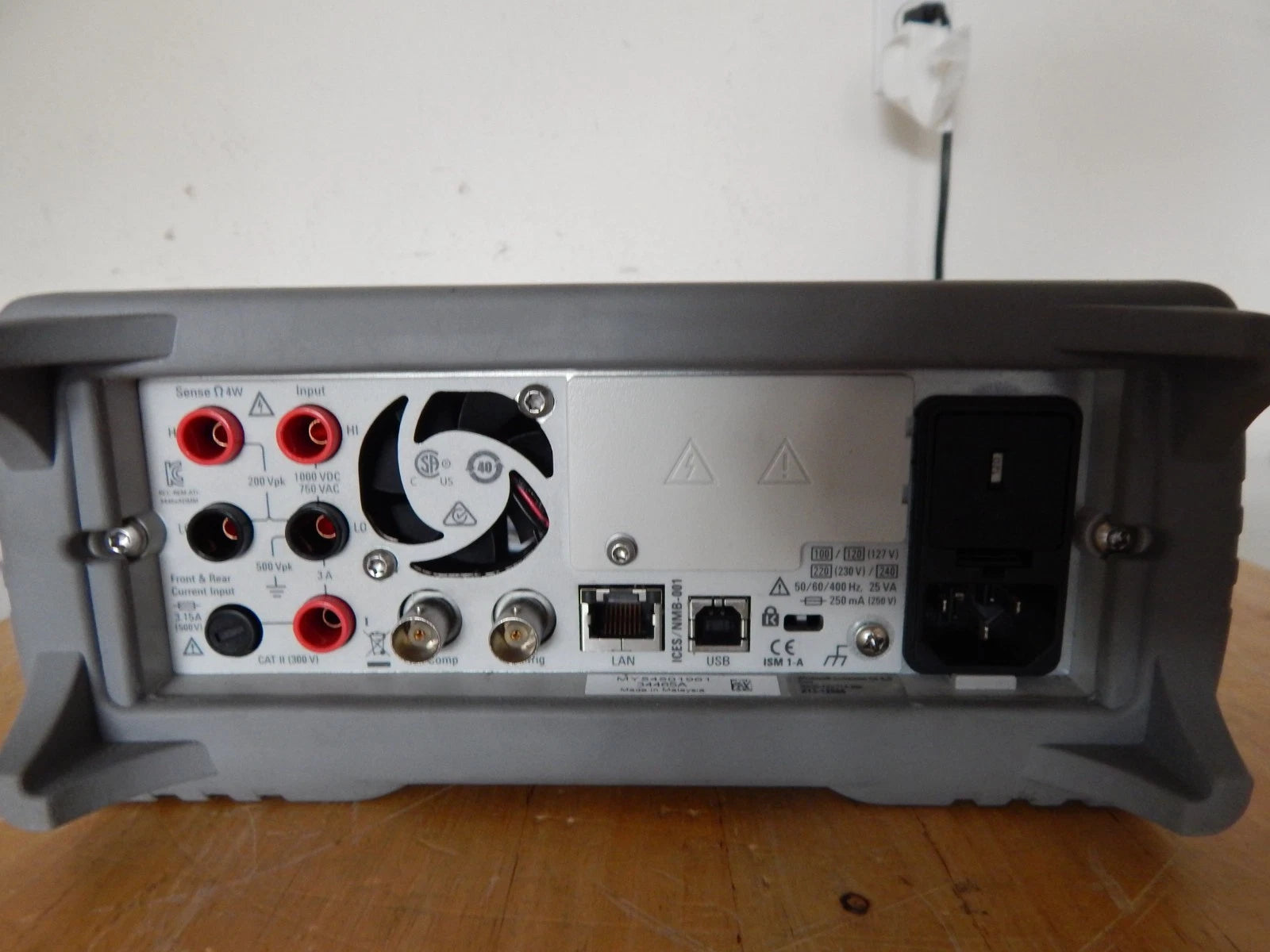 Keysight 34465A, 6½ Digit, Truevolt DMM, NIST cal