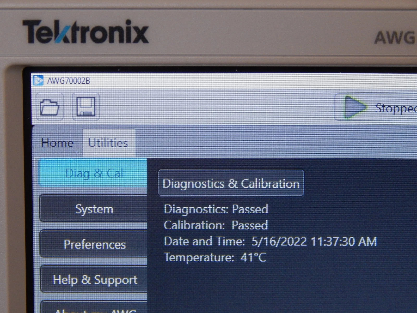 Tektronix AWG70002B w/16GS/s & SEQ and NIST cal w/data