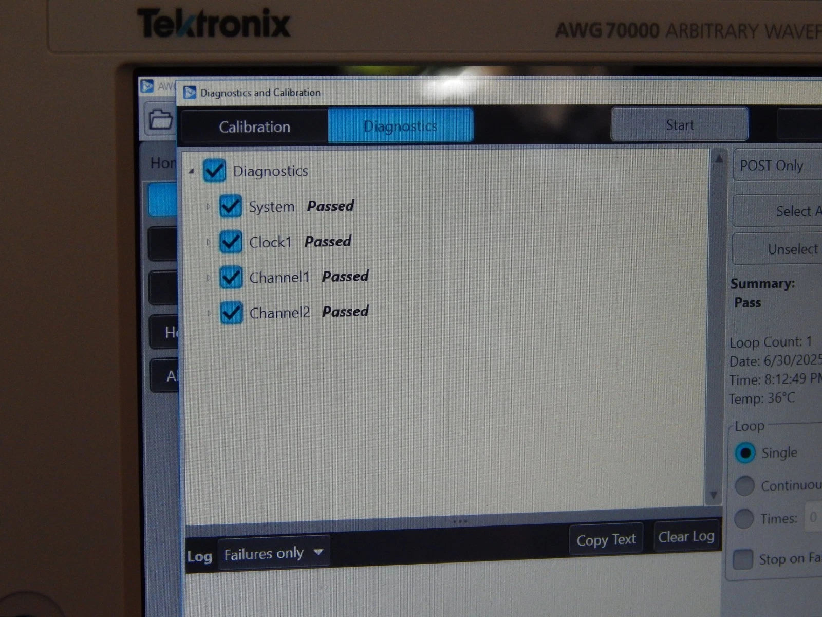 Tektronix AWG70002B w/16GS/s & SEQ and NIST cal w/data