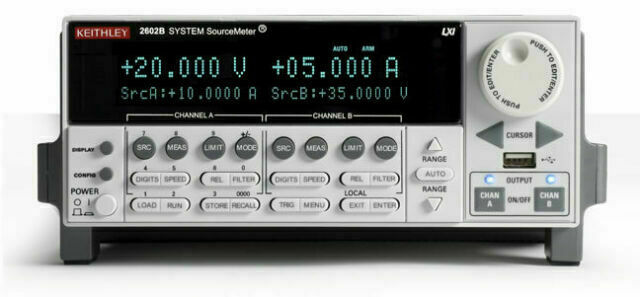 Keithley 2602B System SourceMeter  2 in stock, mint! NIST cal available